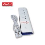 Lisha APEX 6A Power Strip with 4 sockets and 4 switches image 1