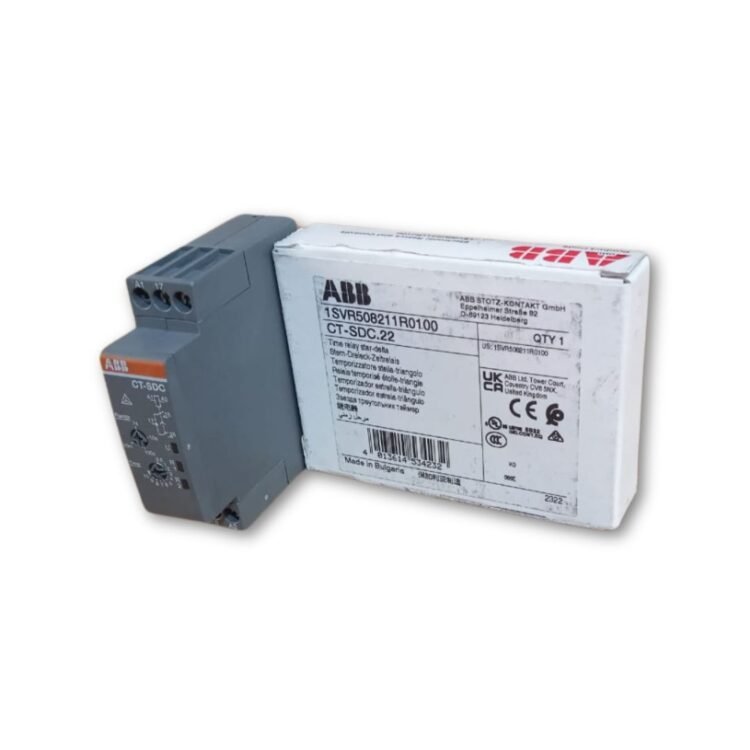 ABB CT-SDC.22 Star-Delta Time Relay with original box 24-240V AC 24-48V DC