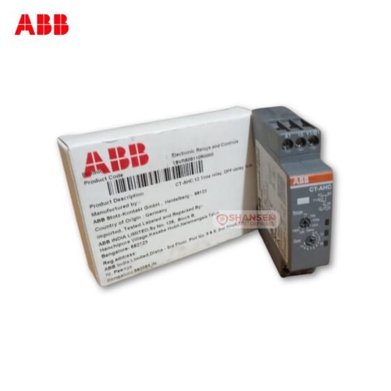 ABB CT-AHC.12 Time Relay with Packaging Box Displayed by Shansen Enterprises
