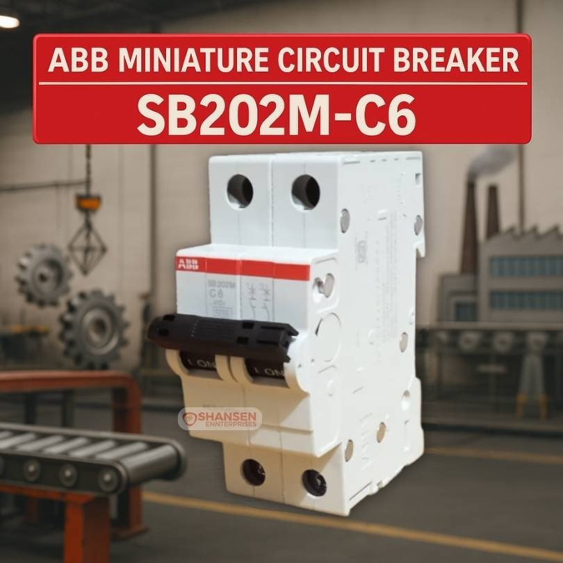 ABB SB202M-C6 Miniature Circuit Breaker - Shansen Enterprises