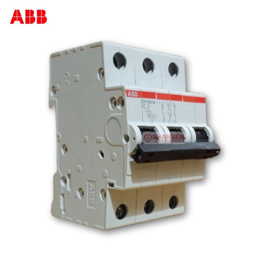 ABB SH203M-C2 Miniature Circuit Breaker-3P-C-2 A