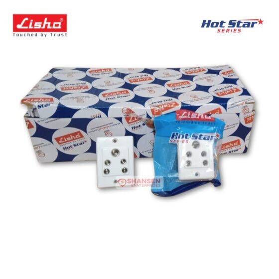 Lisha 6A 1in1 Socket with retail packaging and box from Hotstar Series by Shansen Enterprises