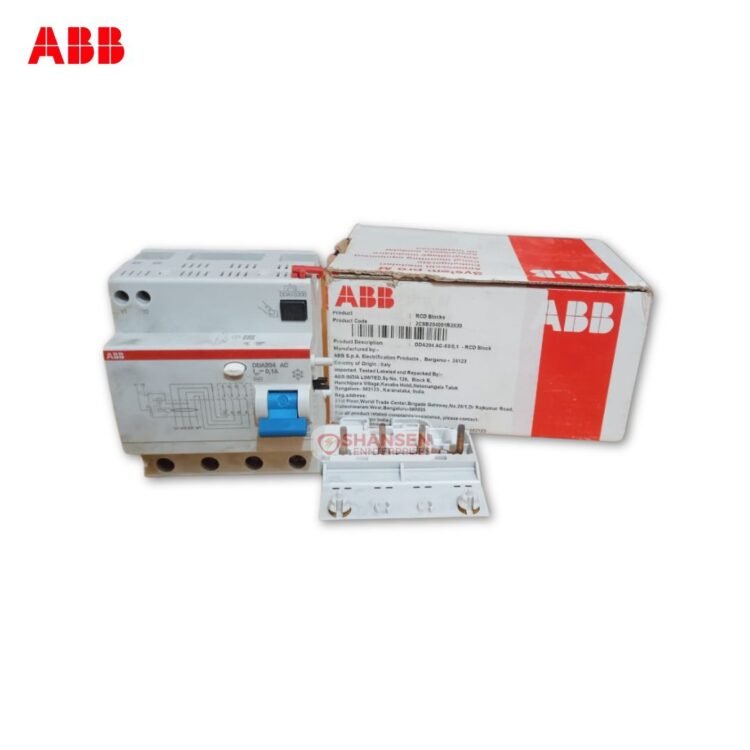 ABB DDA204 AC RCD Block 63A 100mA with original ABB packaging – Shansen Enterprises