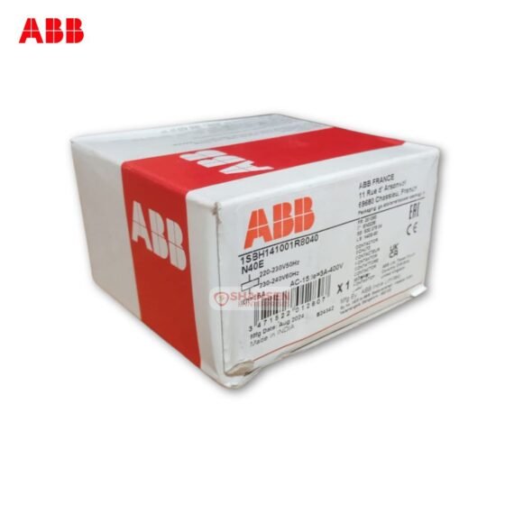 ABB N40E Contactor Relay Retail Packaging Box – Supplied by Shansen Enterprises, ABB Authorized Channel Partner