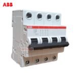 ABB S204-C80 Miniature Circuit Breaker | 80A, 4P, C Curve, 6kA image 1