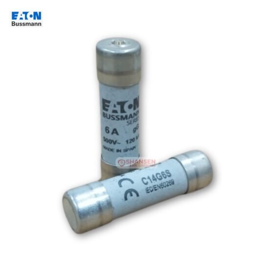 Eaton Bussmann C14G6S 6A 500V Cylindrical Fuse with Striker – Shansen Enterprises