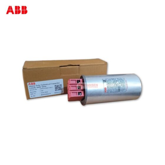 ABB 5kVAr 440V Heavy Duty Cylindrical Capacitor with Packaging Box – CYL HD Type