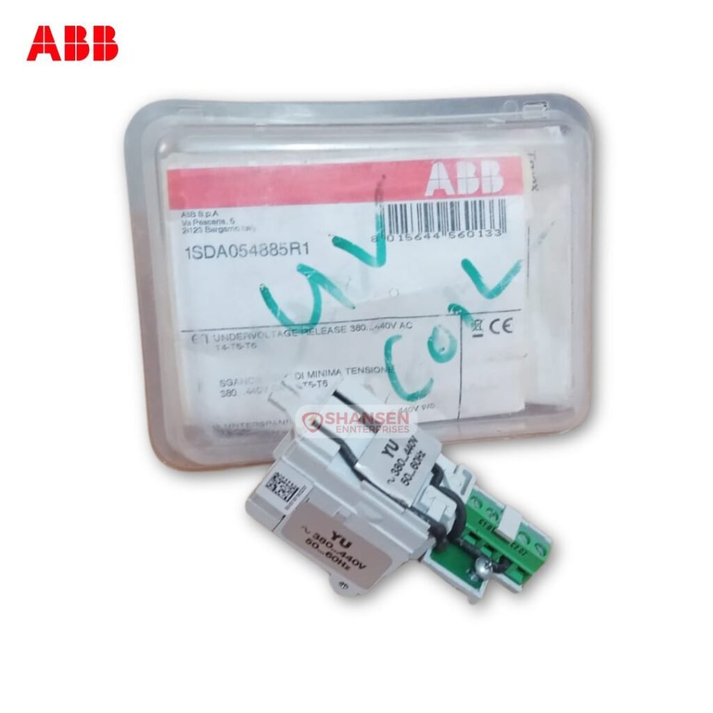 ABB UVR T4-T5-T6 Undervoltage Release 380–440V AC with Original Box – 1SDA054885R1