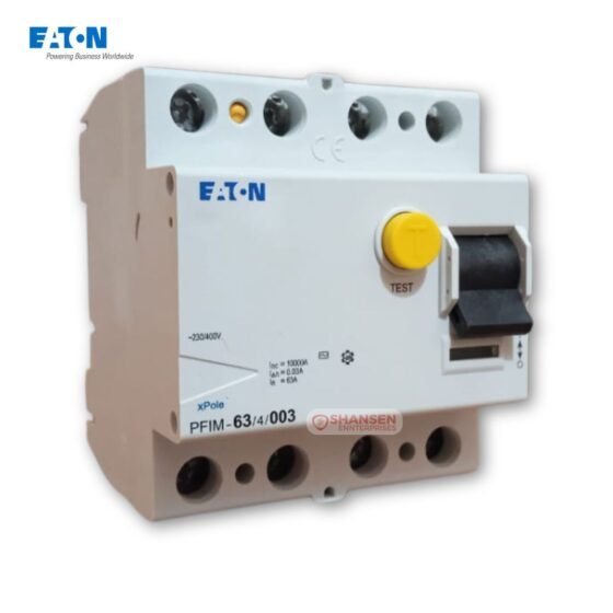 Eaton Moeller xPole PFIM 63A 4P 30mA RCCB residual current circuit breaker – Shansen Enterprises