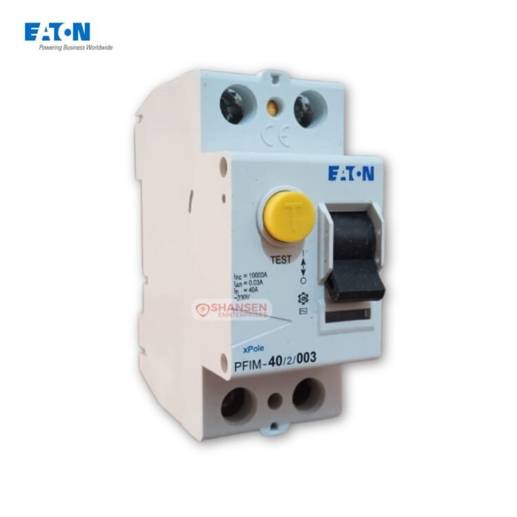 Eaton PFIM-40/2/003 RCCB 40A 2 Pole 30mA Type AC – Residual Current Circuit Breaker by Shansen Enterprises