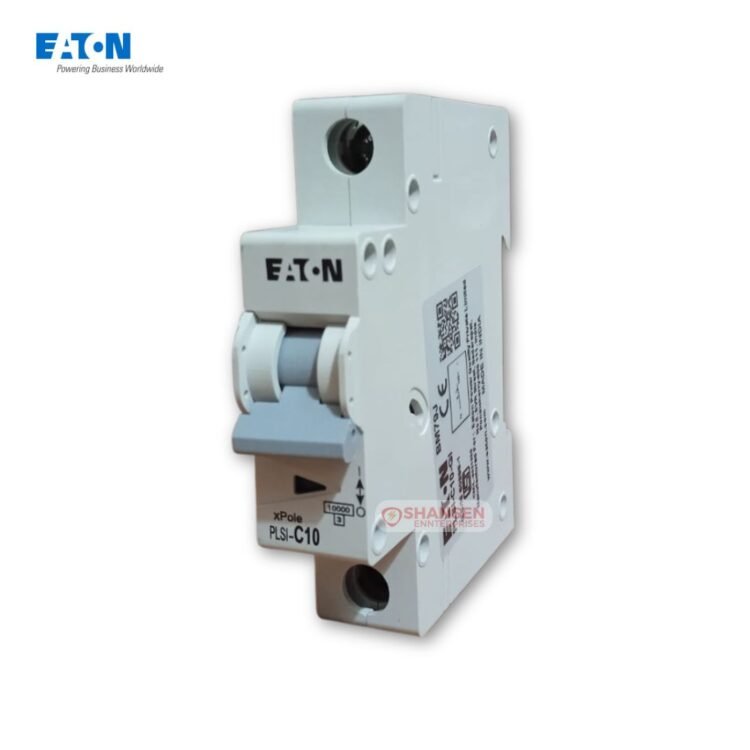 Eaton PLSI-C10-GI 10A Miniature Circuit Breaker with C-Curve, available at Shansen Enterprises