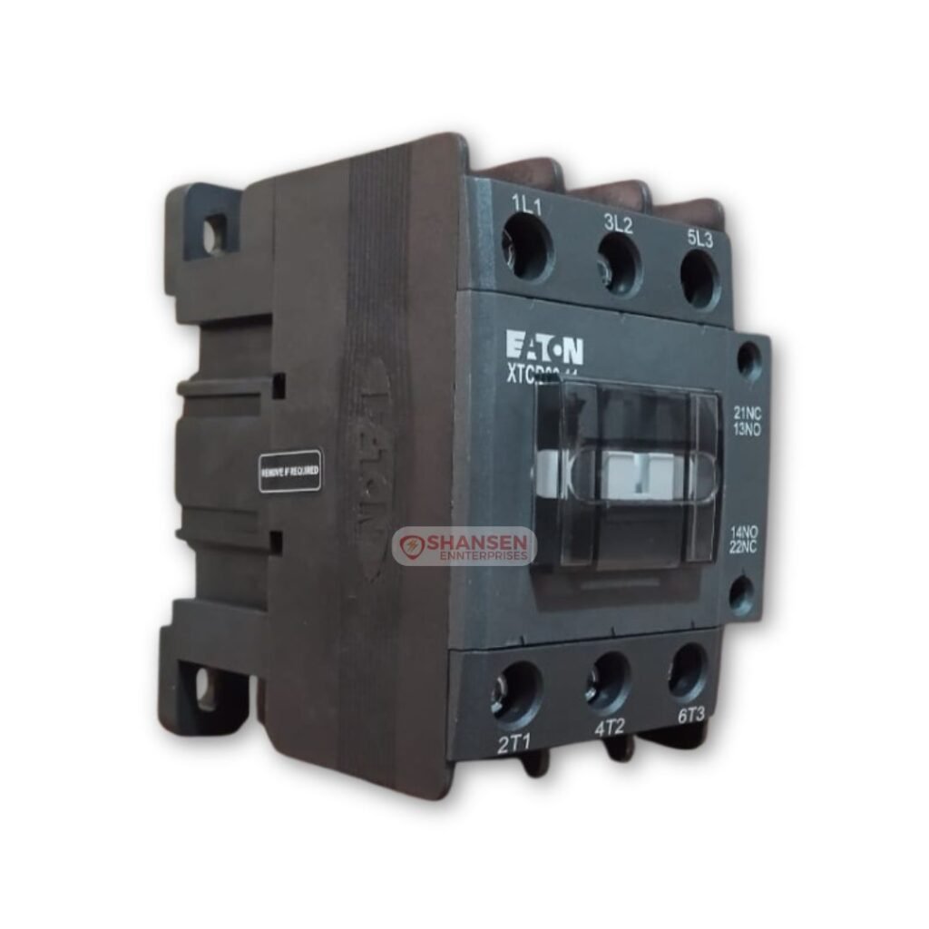 Eaton XTCD80‑11 power contactor 80A three-pole with auxiliary contacts – Shansen Enterprises