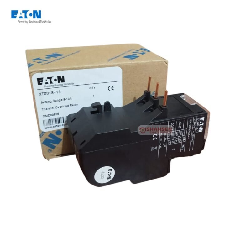 Eaton XTOD18-13 thermal overload relay with original box packaging