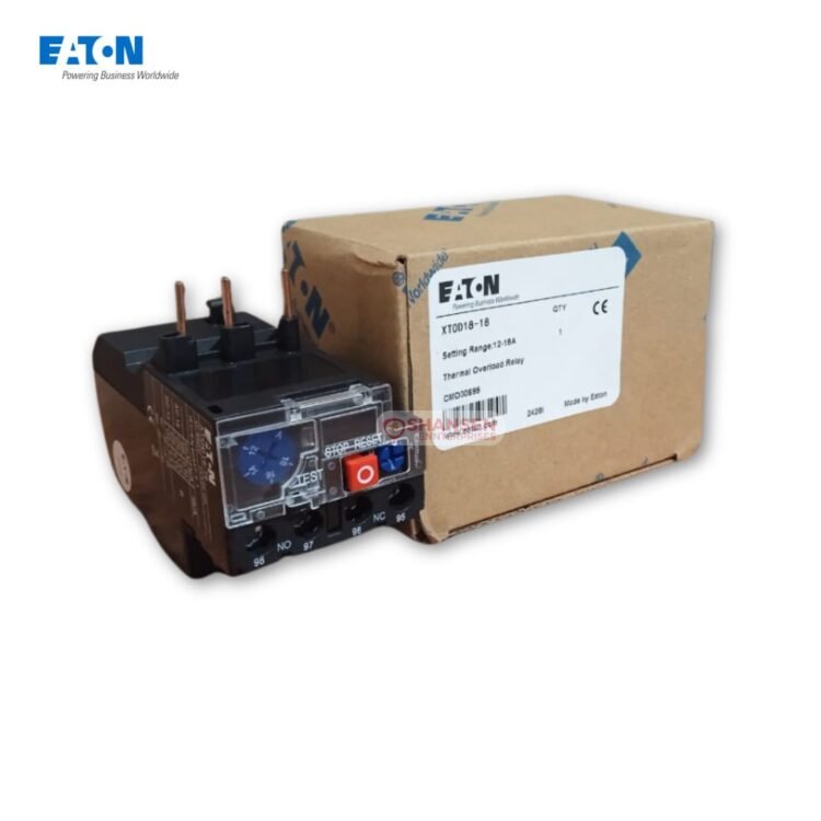 Eaton XTOD18-18 thermal overload relay with original box packaging from Shansen Enterprises