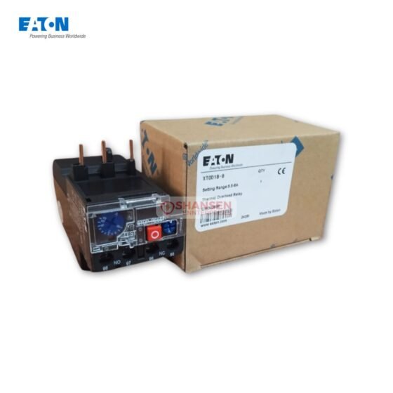 Eaton XTOD18‑8 thermal overload relay with original packaging, supplied by Shansen Enterprises