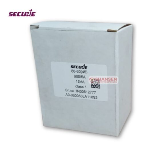 Retail Packaging of Secure Meters 86-40(45) 600/5A CT with Label and Serial Number