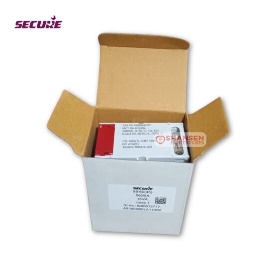 Secure Meters 600/5A Current Transformer Unboxing with Label Details