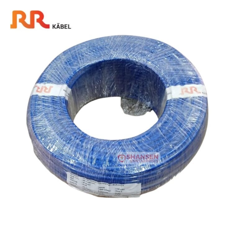RR Kabel FR Blue Multistrand Cable 1 sqmm 1100V Flame Retardant PVC Insulated – Shansen Enterprises
