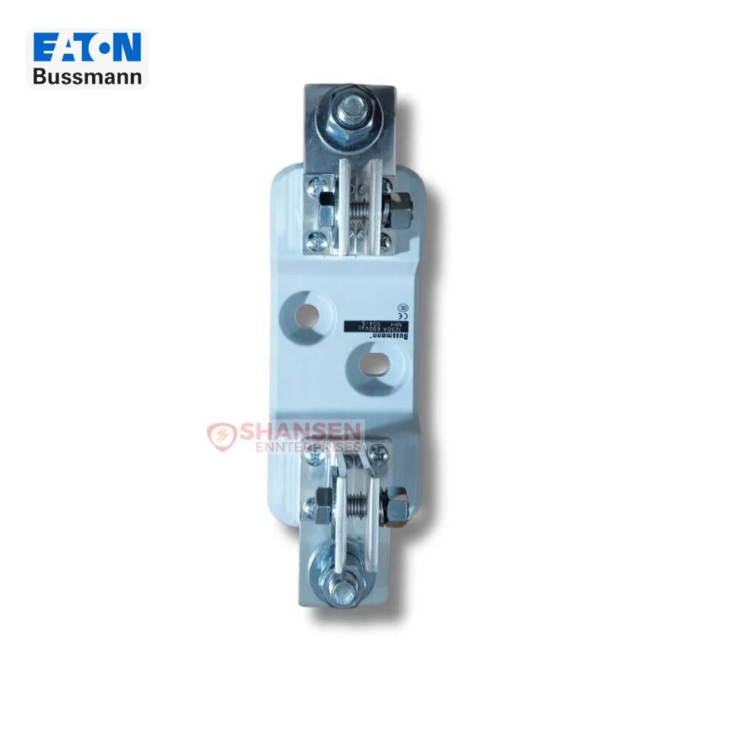 Eaton Bussmann SD4-S NH4 Single-Pole Fuse Base, 1250A, 690V, Non-Indicating, Screw-Mount, Thermoplastic Body