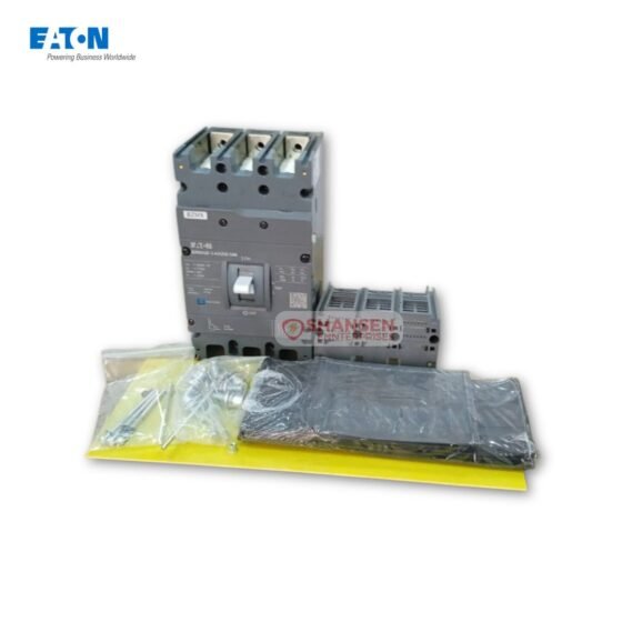 Eaton BZMX2E-3-AX250-S08 250A 3-pole molded case circuit breaker with mounting accessories supplied by Shansen Enterprises