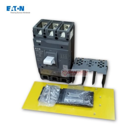 Eaton BZMX3E-3 AX400-500 100A 3-pole MCCB with installation accessories by Shansen Enterprises