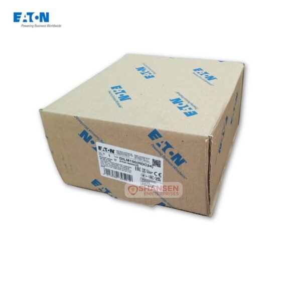 Eaton Moeller DILM150(RDC24) 3-pole 75kW contactor original box with product label, supplied by Shansen Enterprises