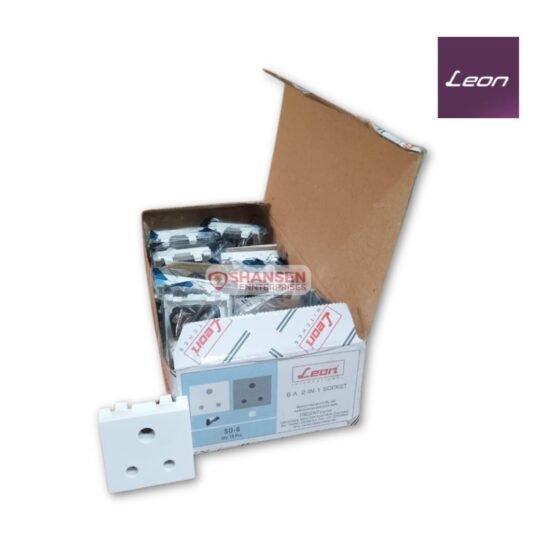 Leon SO-6 6A 2-in-1 Universal Socket with retail box packaging – Shansen Enterprises