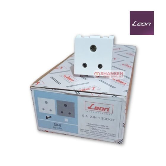 Leon SO-6 6A 2-in-1 Universal Socket with retail box packaging – Shansen Enterprises