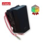 Lisha 20A 1 Way Switch Matt Black with Indicator image 1