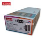 Lisha 10A 1 Way Switch Black 1 Module 240V 10A image 4