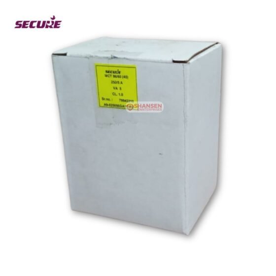 Secure MCT 86-60(45) current transformer packaging box with product label – Shansen Enterprises