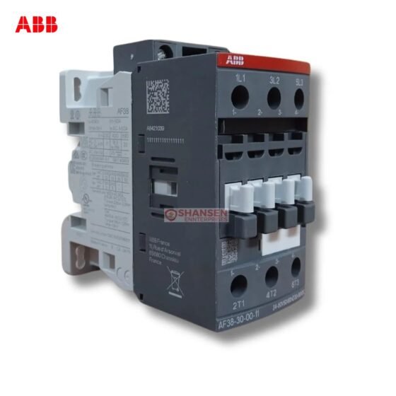 ABB AF38-30-00-11 3 Pole Contactor 50A 18.5kW Motor Control With Wide Voltage Range