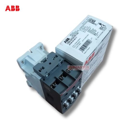 ABB AF38-30-00-11 Contactor Top Angled View With Original Packaging