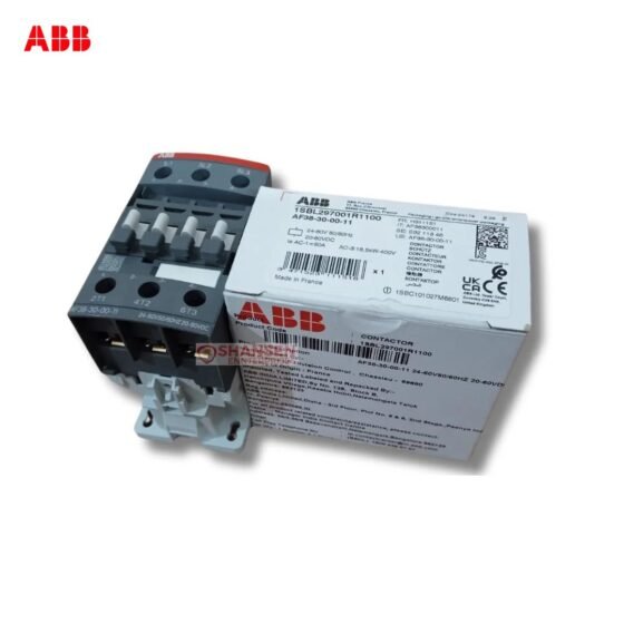 ABB AF38-30-00-11 Contactor With Original Packaging Top Front View