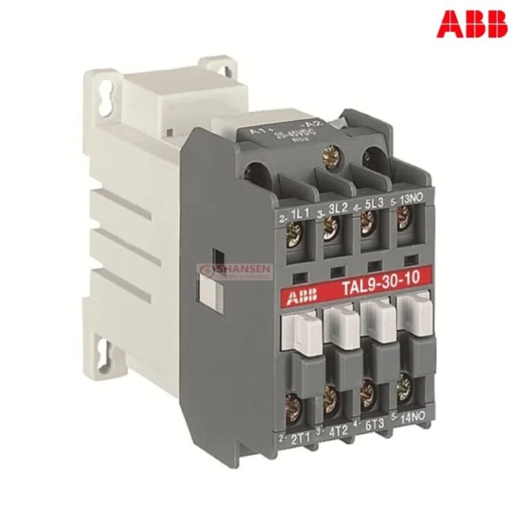 ABB TAL9-30-10 90–150V DC contactor (1SBL143061R6610) – 3-pole, 1 NO auxiliary, compact motor control contactor