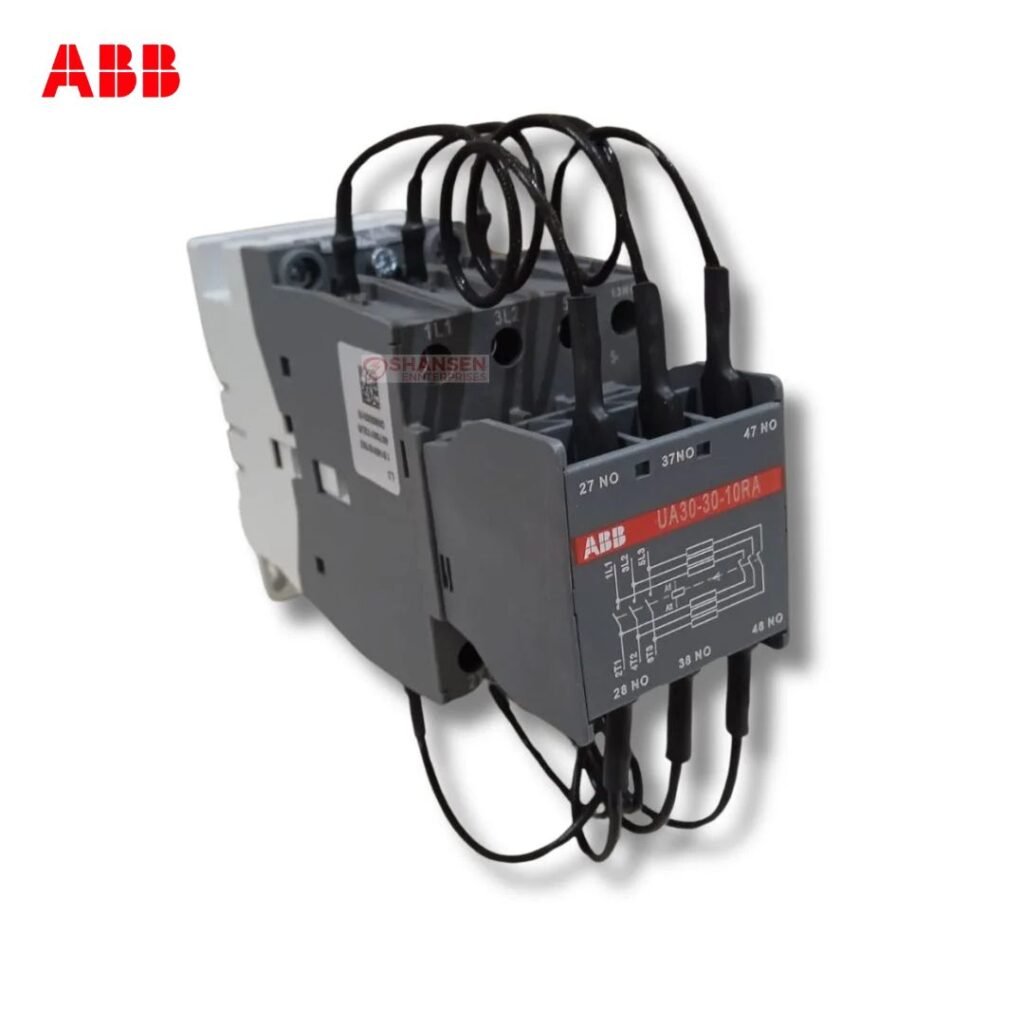 ABB UA30-30-10RA 3-pole contactor 230-240V 50Hz — Shansen Enterprises ABB authorized channel partner Coimbatore India