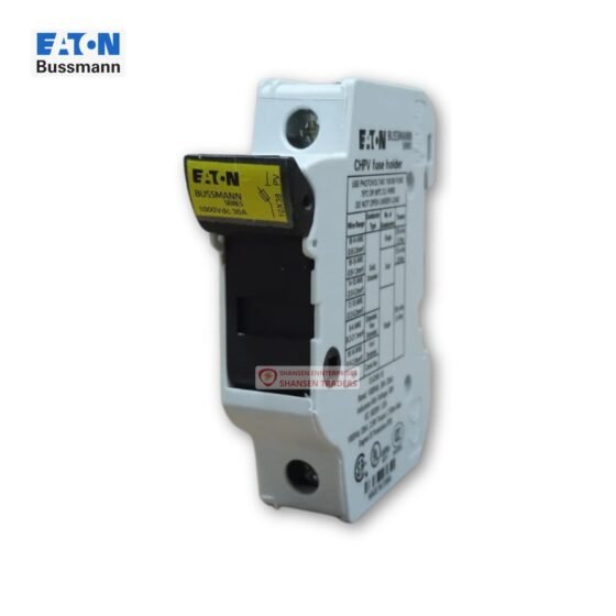 Eaton Bussmann CHPV1U photovoltaic fuse holder — modular single-pole 1000 VDC 30A for solar system protection
