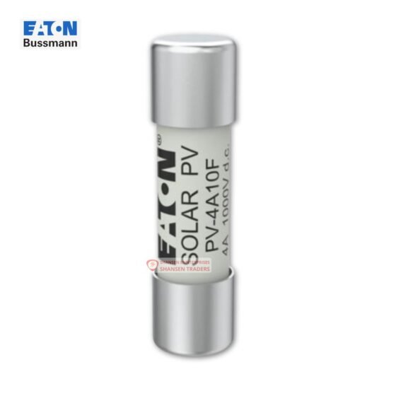Eaton Bussmann PV-4A10F 4A 1000V DC 10x38mm photovoltaic fuse with metal ferrules