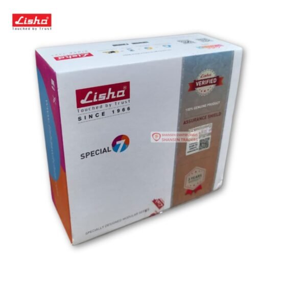 Lisha Special 7 retail box Matt Black 4 Step Fan Regulator packaging - Authorized channel partner Shansen Enterprises