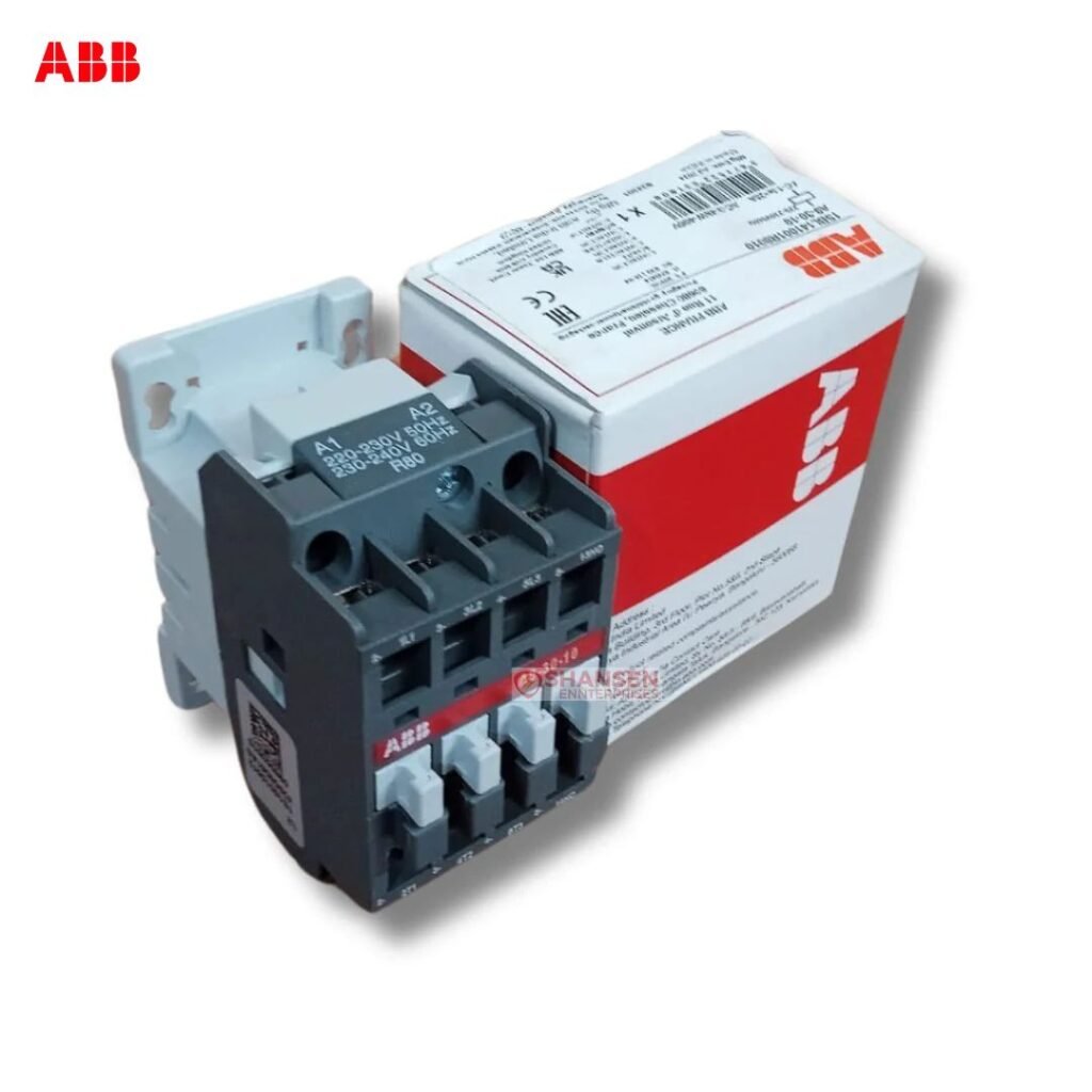 ABB A9-30-10 Contactor with Original Packaging Box - 9A 4kW 3-Pole 220V Coil by Shansen Enterprises India