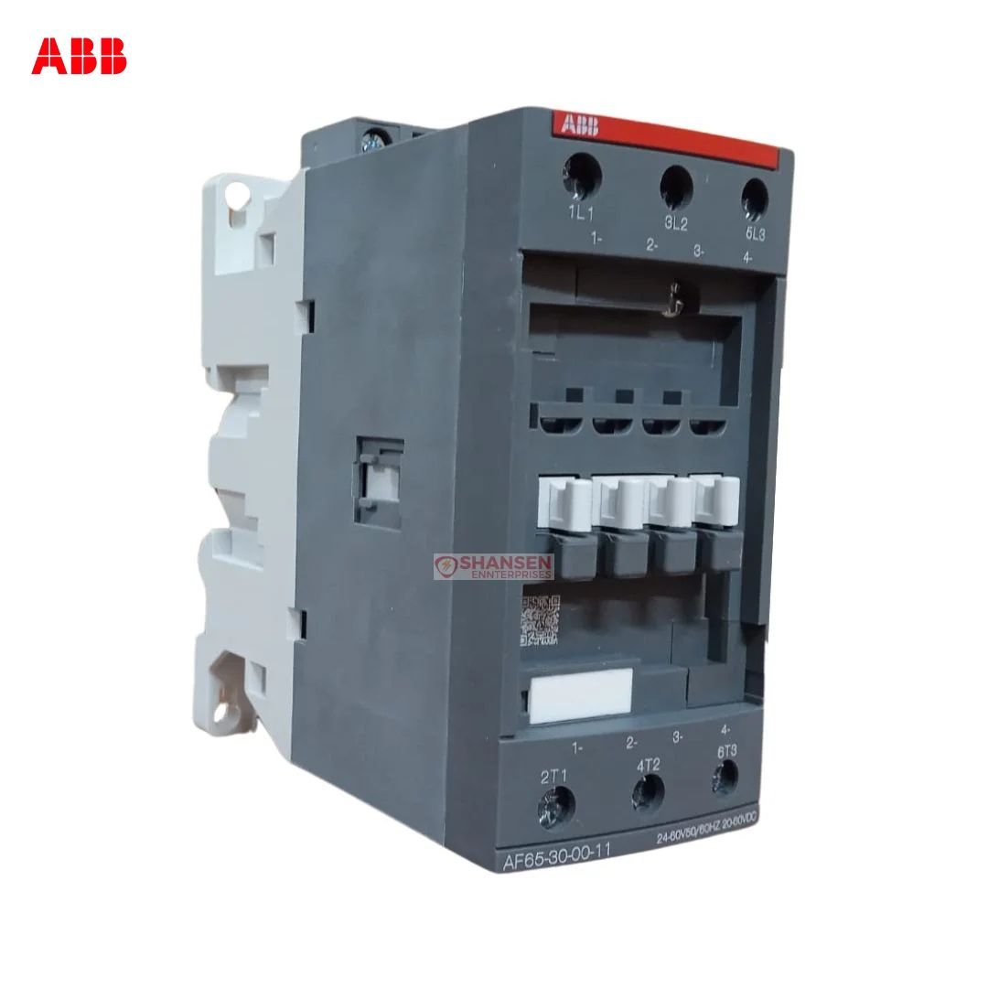 ABB AF65-30-00-11 Contactor 3 Pole 690V 30kW Motor Control - Shansen Enterprises India