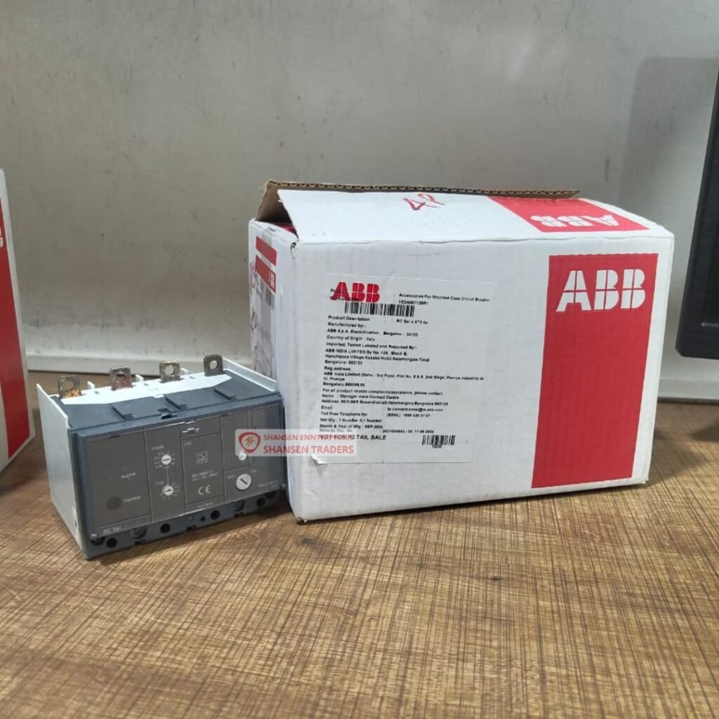 ABB Molded Case Circuit Breaker Accessory Unit with Original Box – SACE Tmax XT Series – Supplied by Shansen Enterprises India