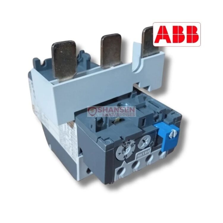 Side view of ABB TA80DU-63 Thermal Overload Relay 45–63A for motor protection – Shansen Enterprises India
