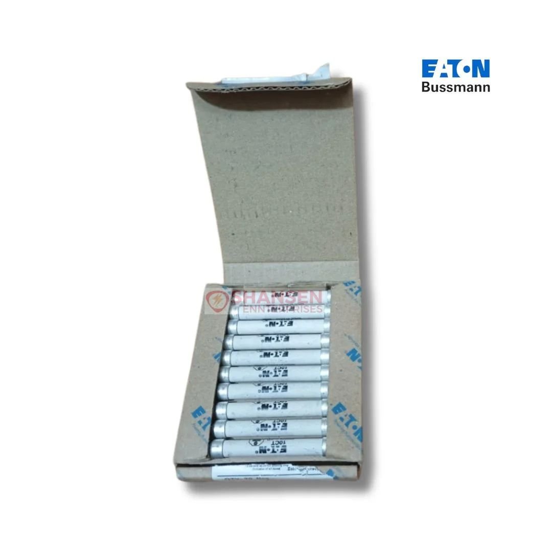 Open box of Eaton Bussmann 10CT high speed fuses pack of 20, 10A 690V aR - Shansen Enterprises