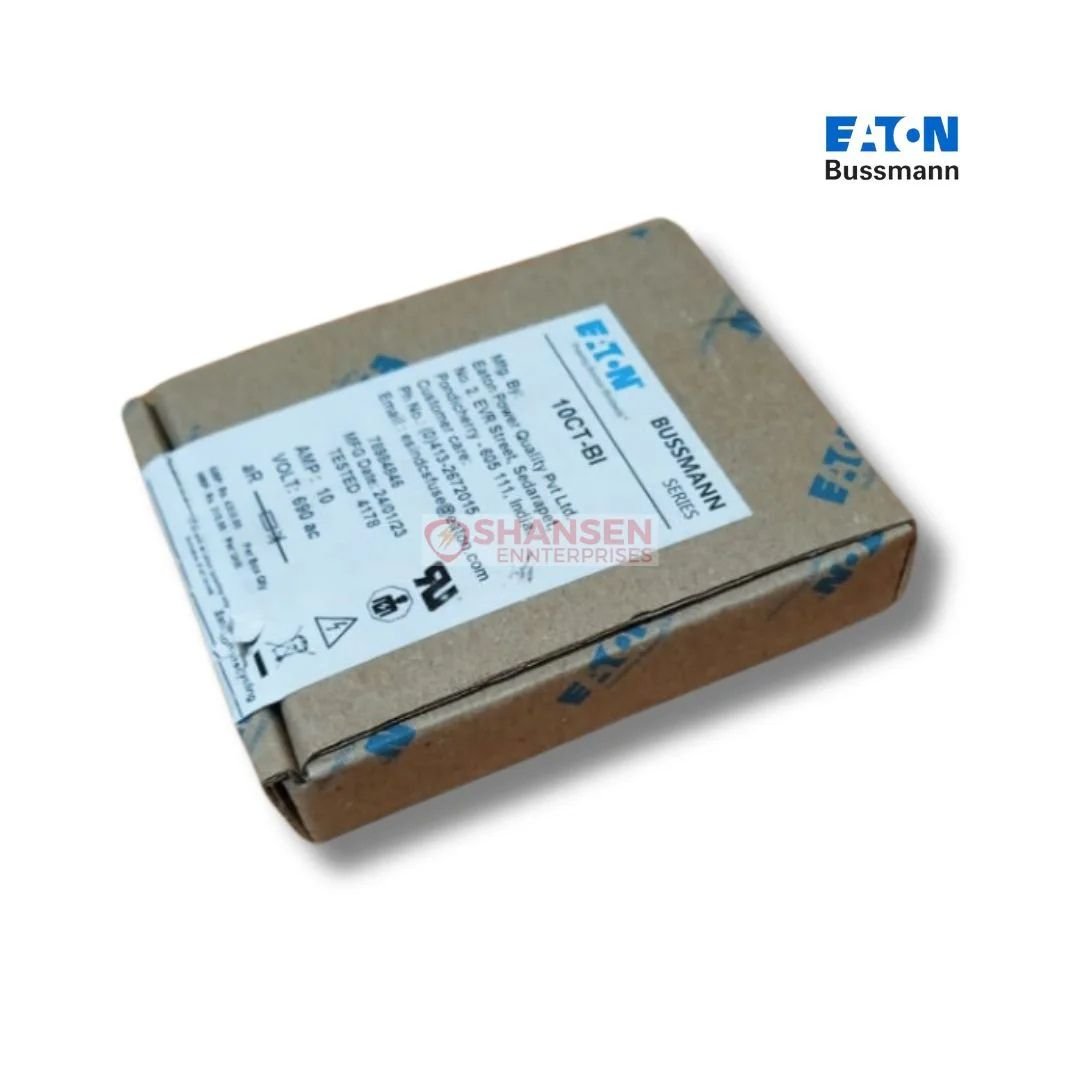 Eaton Bussmann 10CT fuse packaging box 10A 690V aR - Shansen Enterprises