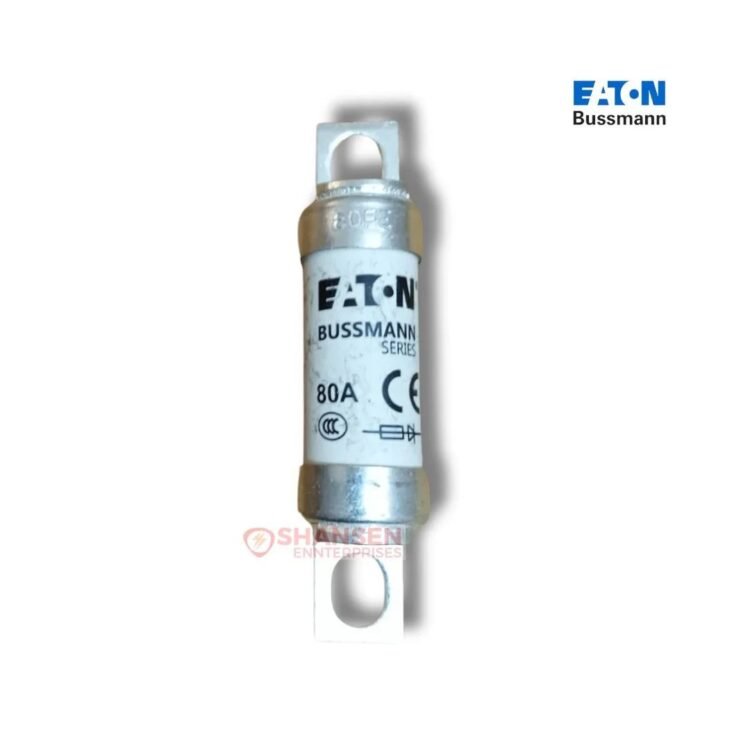 Eaton Bussmann 80FE 80A high speed British standard fuse for semiconductor protection, supplied by Shansen Enterprises India