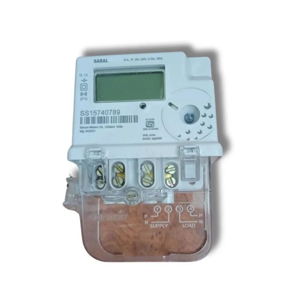 Saral Secure Meter-Reliable Single Phase Energy Measurement by Secure Meters