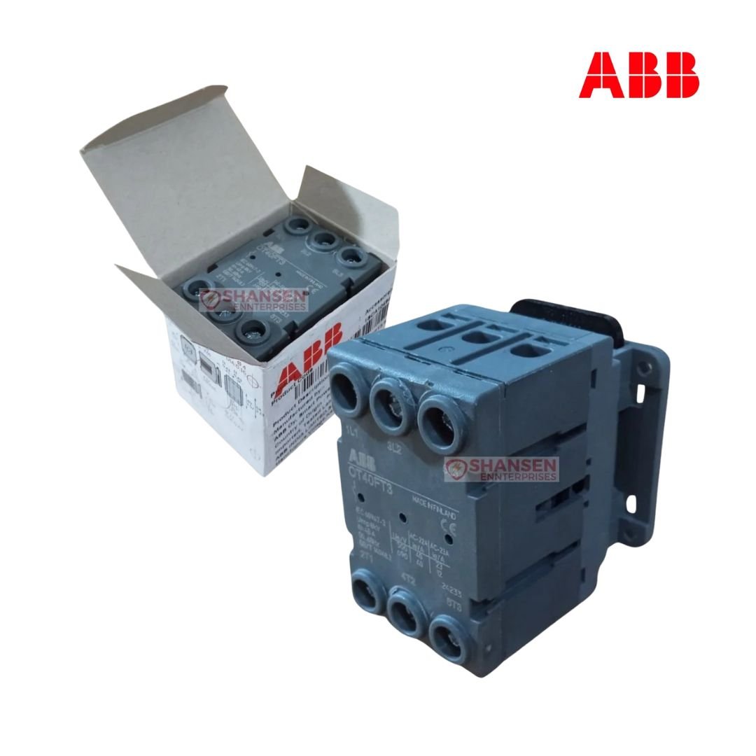 ABB OT40FT3 Switch Disconnector with Box – 3 Pole 40A Industrial Isolator by Shansen Enterprises India