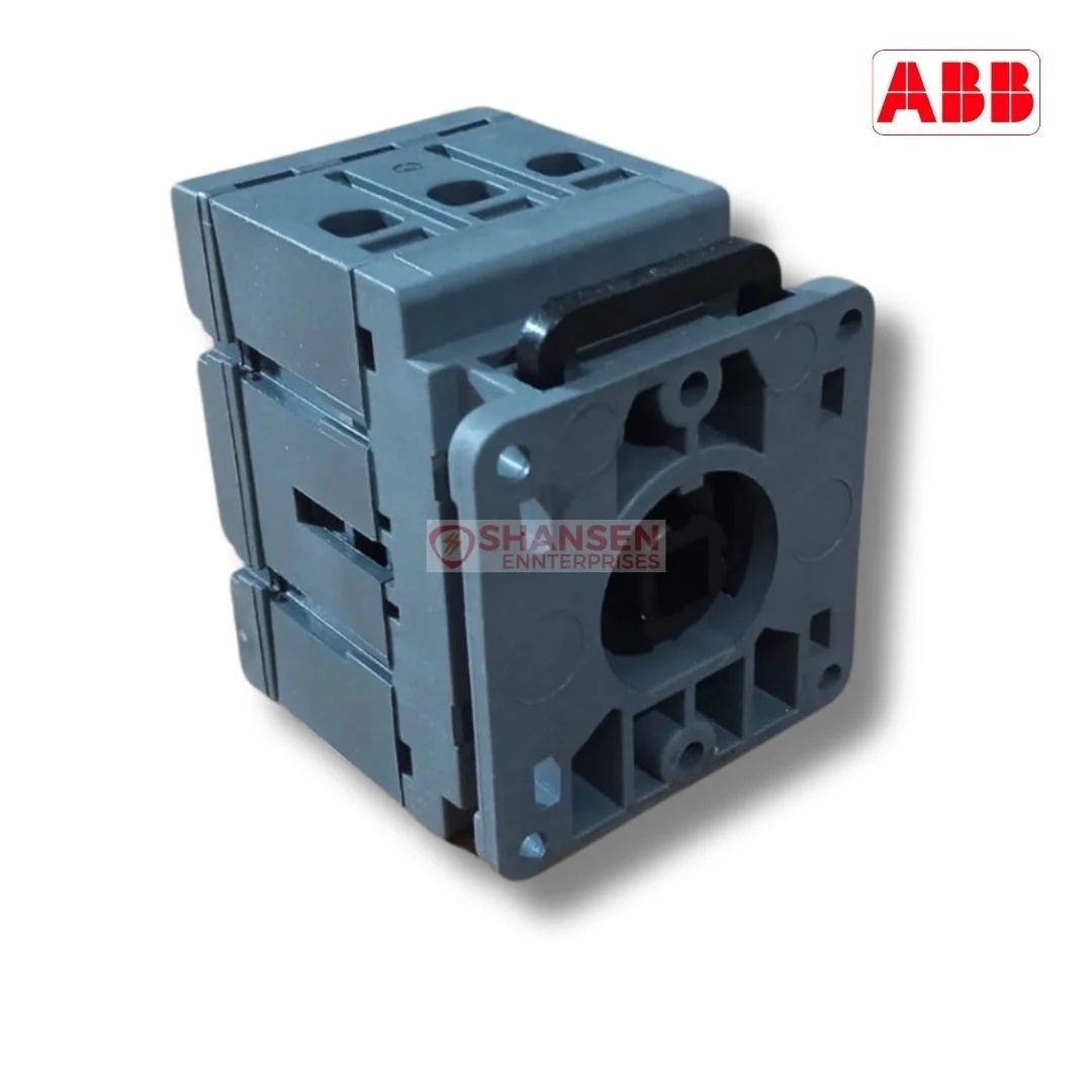 ABB OT40FT3 Switch Disconnector Side View – 3 Pole 40A Front Operated Industrial Switch from Shansen Enterprises