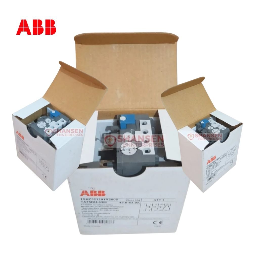 ABB Thermal Overload Relay Multi Box – TAS7DU-63A Motor Protection Relays Supplied by Shansen Enterprises India